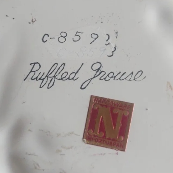 Vintage NAPCO 3D Plaque Picture Ruffled Grouse Mallard Duck Drake Set Of 2 - Picture 12 of 13